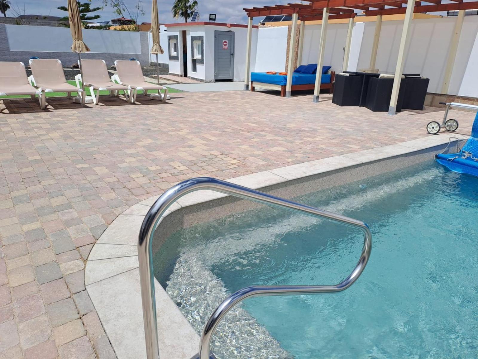 Villa Experience Heated Salty Water Pool Caleta De Fuste Exterior foto
